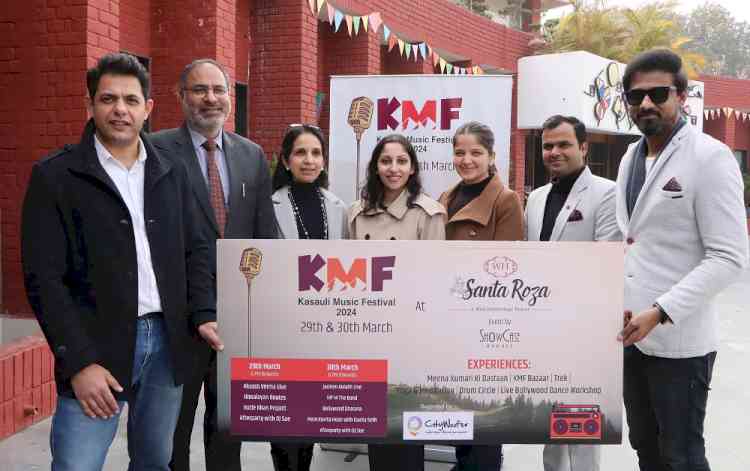 KMF-Kasauli Music Festival 2024 to be held on 29th & 30th March at Santa Roza, in Kasauli hills