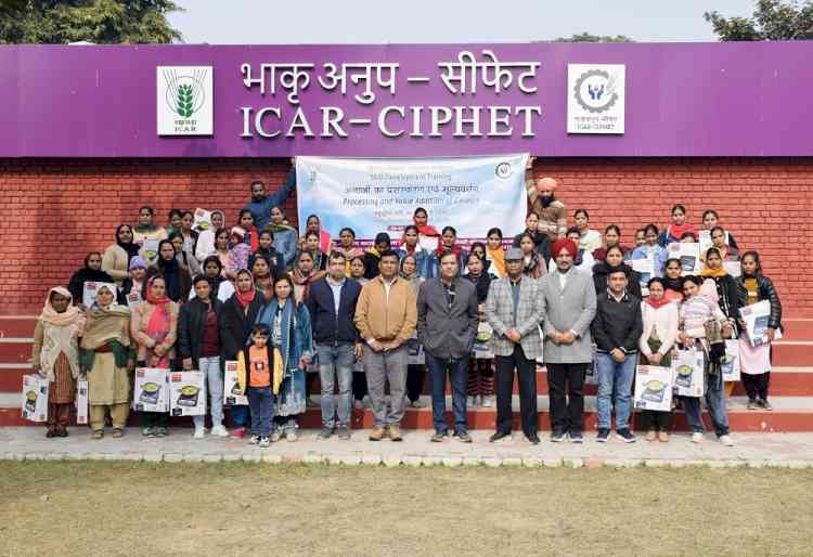 Fostering Empowerment: Cereal Processing and Value Addition Training for Rural Women at ICAR-CIPHET Ludhiana