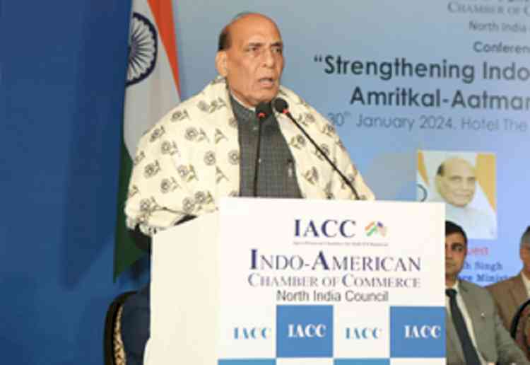 Investments here can give US companies high returns: Rajnath Singh