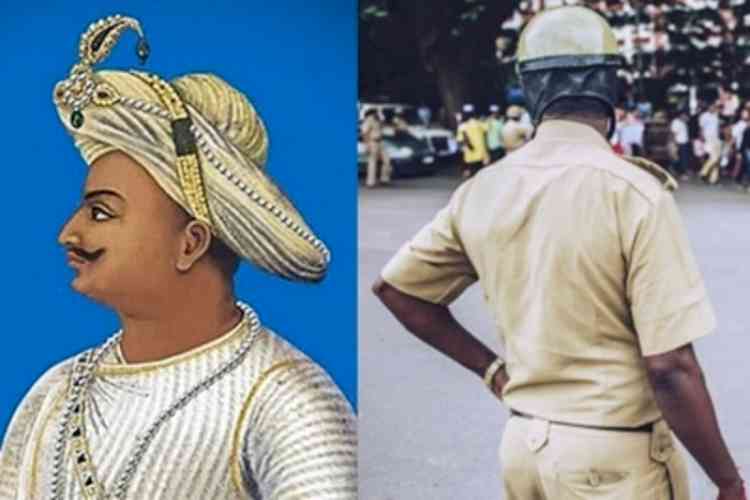 Tipu Sultan’s statue garlanded with slippers; Karnataka town tense