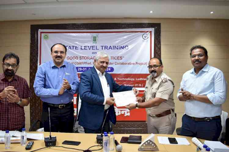 Three-Day State-Level Training on Good Storage Practices concludes successfully