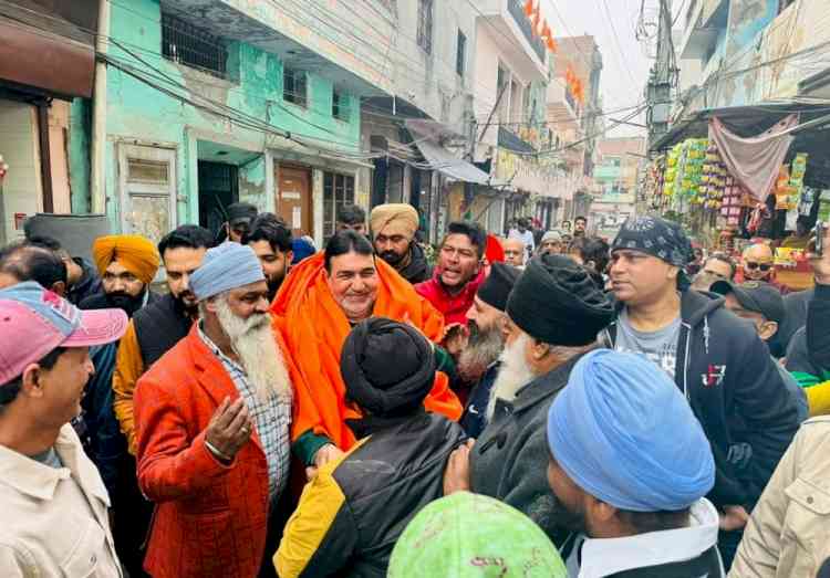 MLA Prashar kick starts project to reconstruct streets in Habib Ganj 