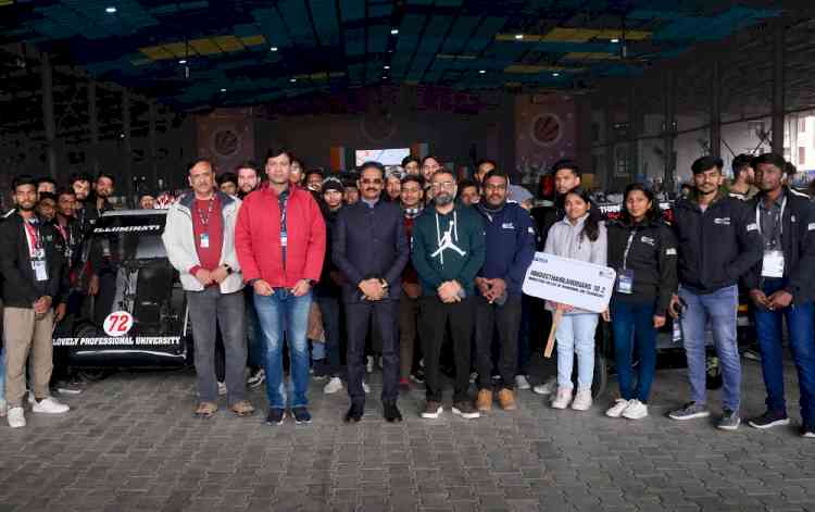 LPU collaborated with Maruti Suzuki and SAENIS to organise four-day national competition of Effi-Cycle- 2024