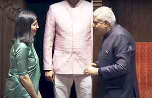 AAP leader Swati Maliwal takes oath as Rajya Sabha Member