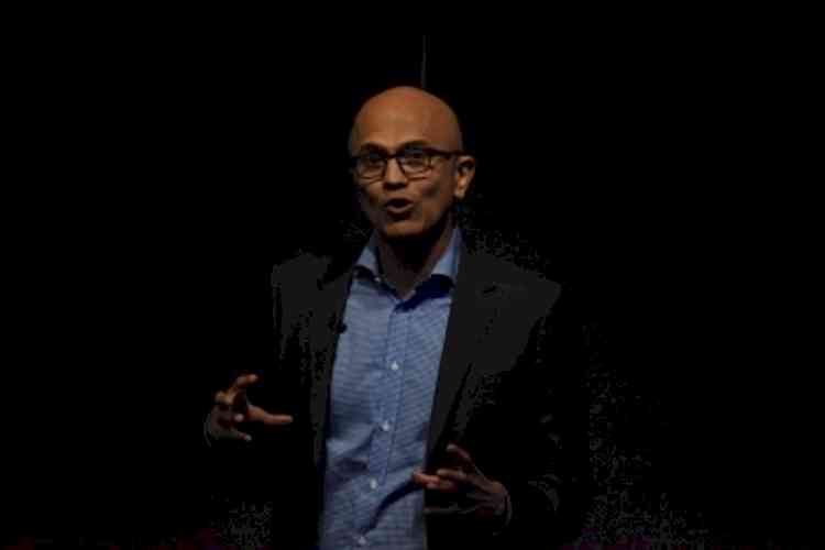 Applying AI at scale, infusing AI across our tech stack: Satya Nadella