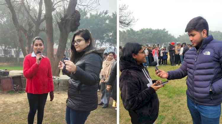 Innocent Heart Group of Institutions welcomed Akashvani Jalandhar on Campus