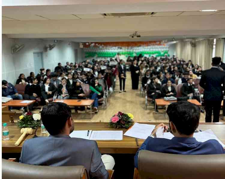 Intra-departmental youth parliament competition
