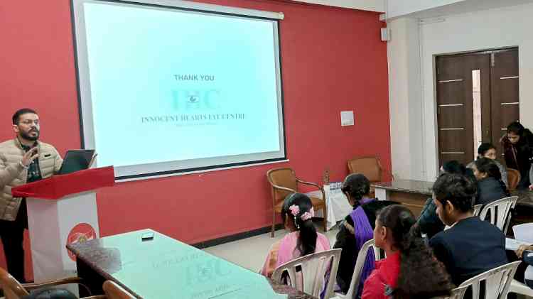 Innocent Hearts Group of Institutions organizes Workshop on Glaucoma