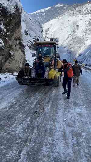 Jammu-Srinagar highway partially restored for traffic