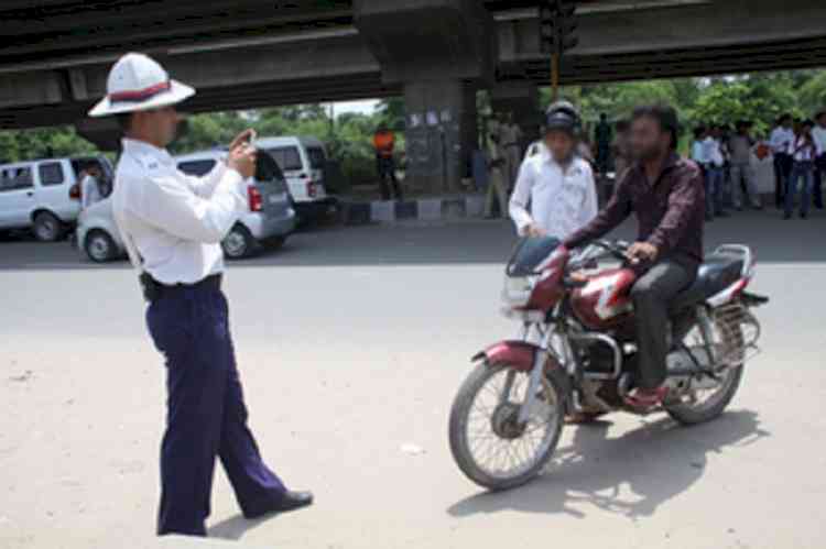 Gurugram: Over 1 lakh people fined for traffic rules violations in Jan