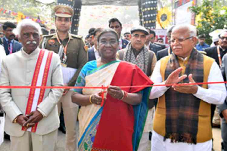 President Murmu inaugurates 37th Surajkund International Crafts Fair