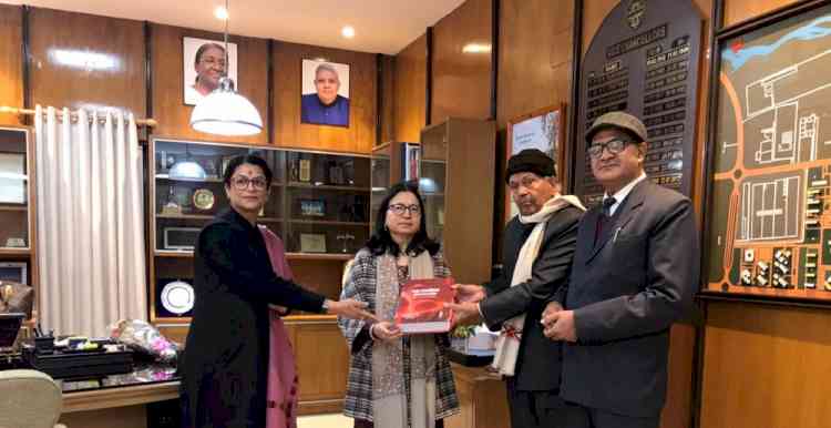 Book ‘Das Mahavidya Sahasranamavali’ released in PU’s Sanskrit deptt.