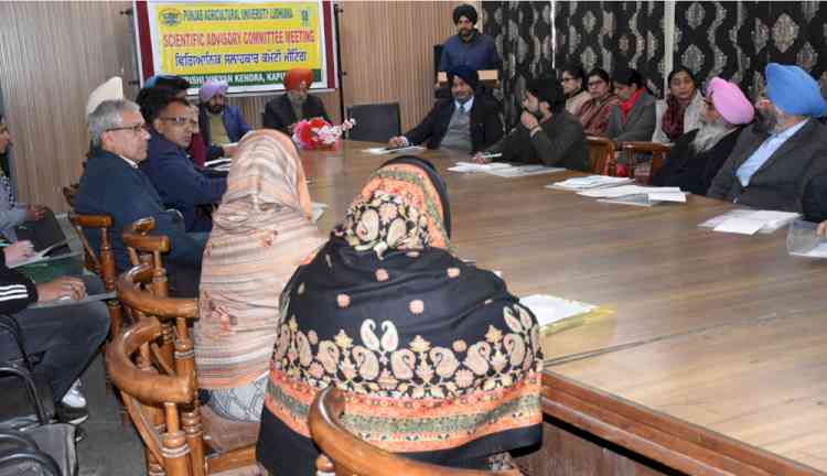 KVK KAPURTHALA SETS VISIONARY COURSE IN SAC MEETING FOR AGRICULTURAL ADVANCEMENTS