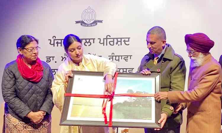 Punjab Tourism & Cultural Affairs Minister Unveils Portrait Depicting Harike Pattan Wetlands - Dedicated to World Wetlands Day 2024