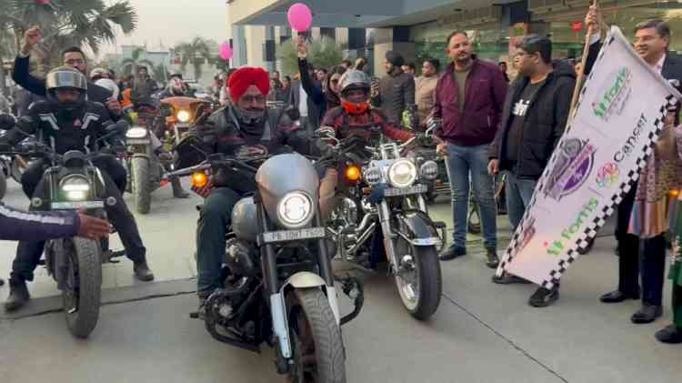 Fortis Healthcare and Harley Owners Group unite for 'Ride for Cancer' to Raise Cancer Awareness