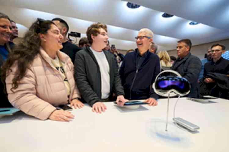 Some customers had tears in their eyes at Vision Pro launch: Tim Cook