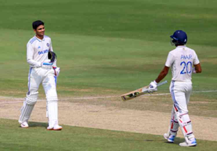 2nd Test: Gill slams century, Axar makes 45 as India's lead swells to 370