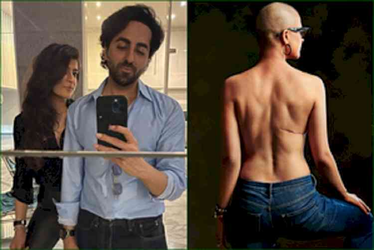 Ayushmann Khurrana hails wife Tahira’s strength on World Cancer Day