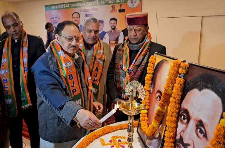 BJP National President JP Nadda charts path to victory in Himachal Pradesh