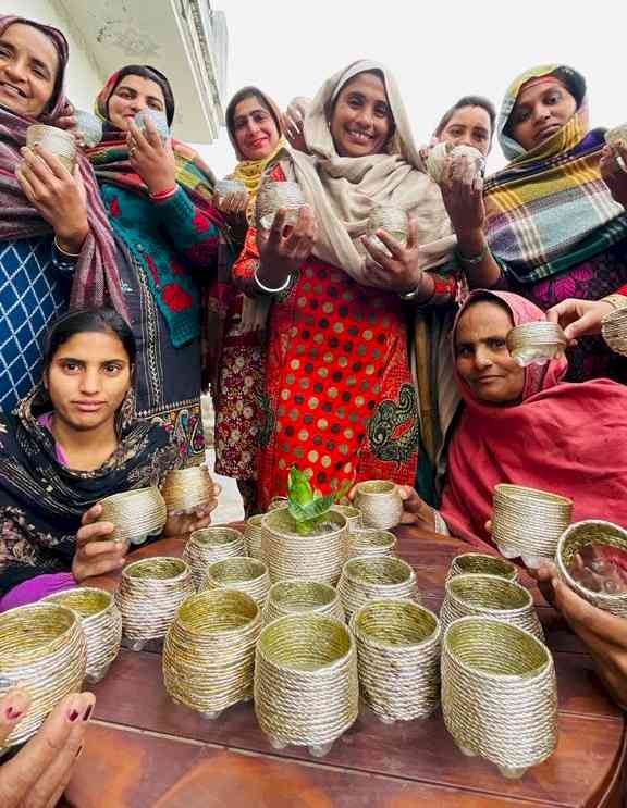 Panjab University organized workshop on ‘Eco-Artistry: Adding Life to Waste Plastic Bottles’