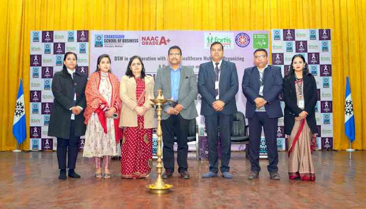 CGC Jhanjeri organized workshop on World Cancer Day