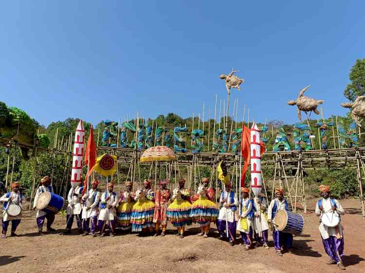 Echoes of Earth Opens with Tribute to Goan Heritage with Ghode Modni and Ghumot Performances 