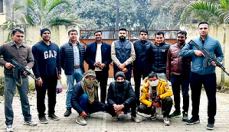 Punjab Police arrest three operatives of gangster Goldy Brar