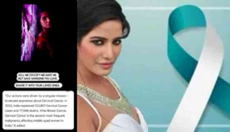 Kill me, crucify me, but save someone, says Poonam Pandey in her defence