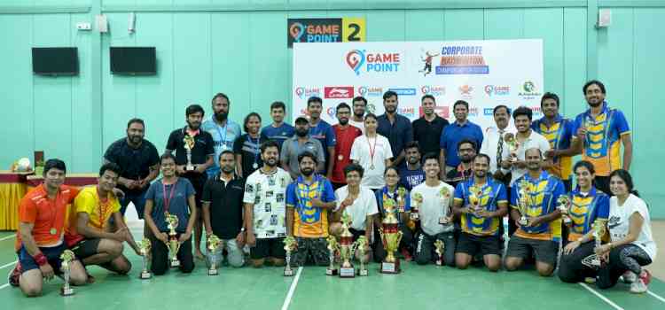 Team Infosys crowned champions at Hyderabad’s Biggest Corporate Badminton Championship