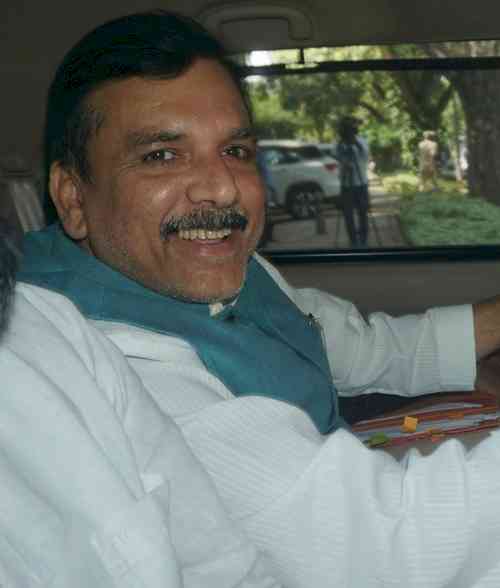 AAP leader Sanjay Singh not allowed to take oath as Rajya Sabha MP