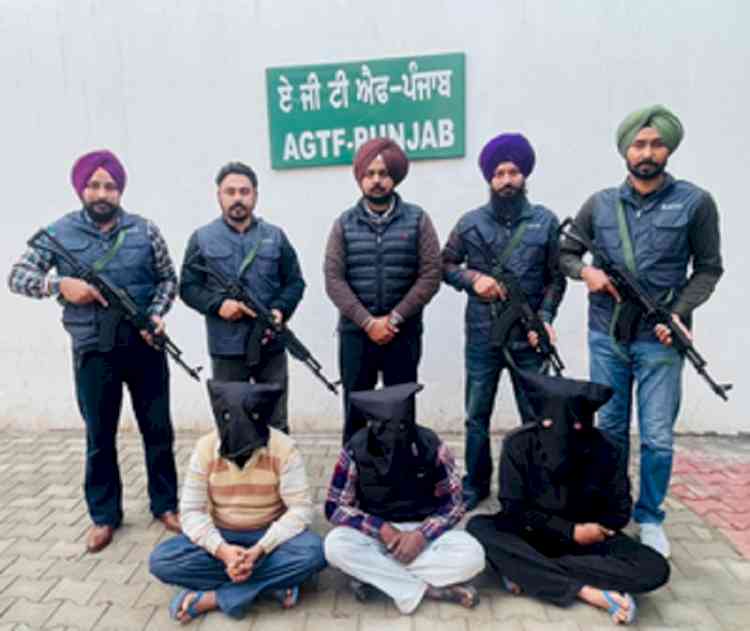 Three associates of terrorists Landa, Rinda held in Punjab