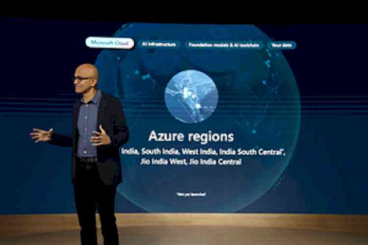 Microsoft to help India become an AI world leader: Satya Nadella