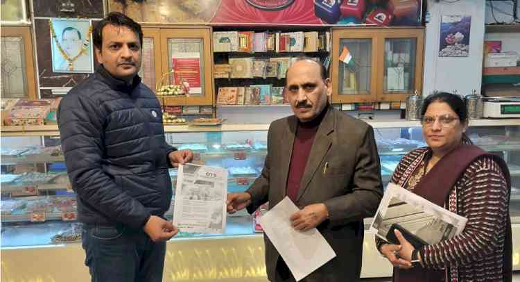 Taxation officials run awareness drive on OTS scheme and Mera Bill App