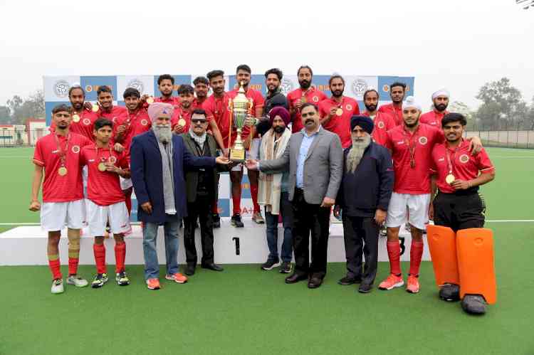 LPU Students won All India Inter University (AIIU) Hockey (Men) Championship 2023-24