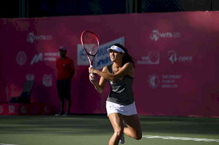 Volynets, Hartono and Semenistaja ease into singles semi-finals of the L&T Mumbai Open Tennis Championships; Hunter receives walkover from Korneeva