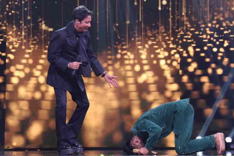 Javed Akhtar and playback singer Sukhwinder Singh on this week’s ‘Indian Idol Season 14’