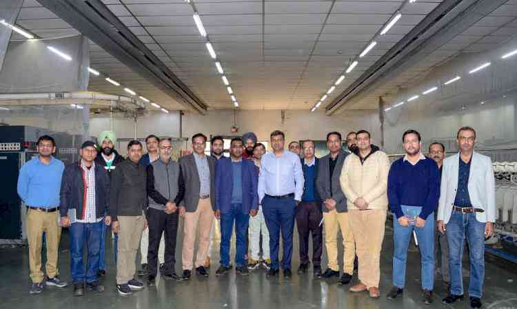 Delegation consisting of 35 Members of CII Ludhiana Zone visit Centex International Pvt Ltd