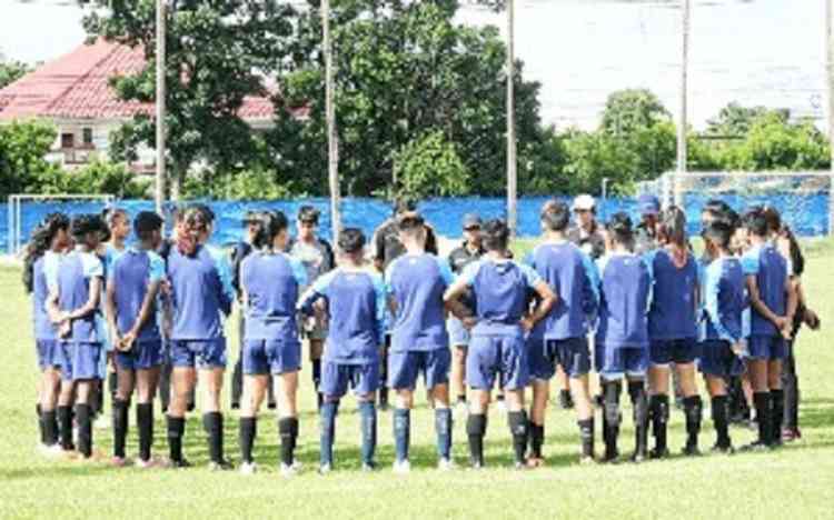 Coach Biby Thomas names 30 probables for SAFF U16 Women's Championship