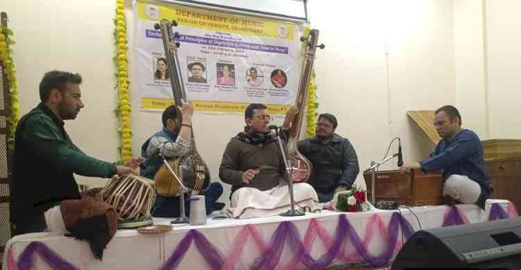 Workshop on “Techniques and Principles of Improvising Alaap and Taan in Raag” 