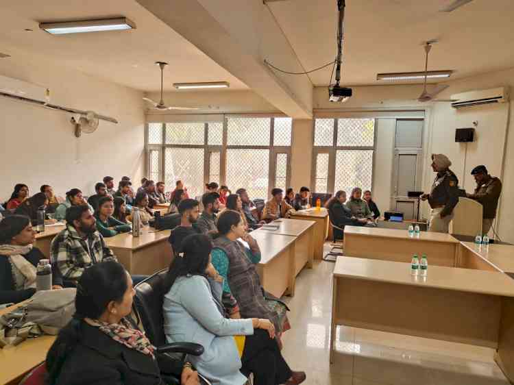 UIAMS, PU conducted road safety awareness workshop 