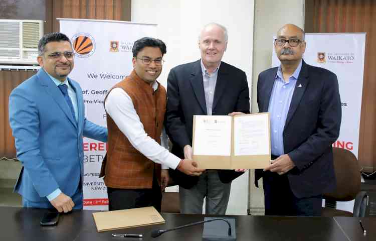 New Zealand’s renowned University of Waikato (UoW) & Lovely Professional University (LPU) signed MoU