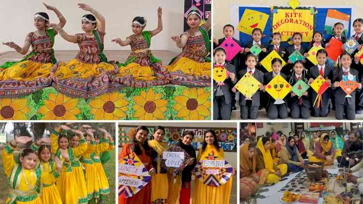 Basant Panchami celebrated with great enthusiasm at Innocent Hearts
