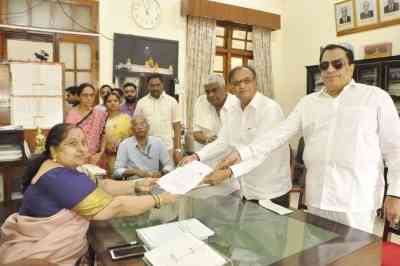 NDA candidates submit nominations for Rajya Sabha elections in K’taka