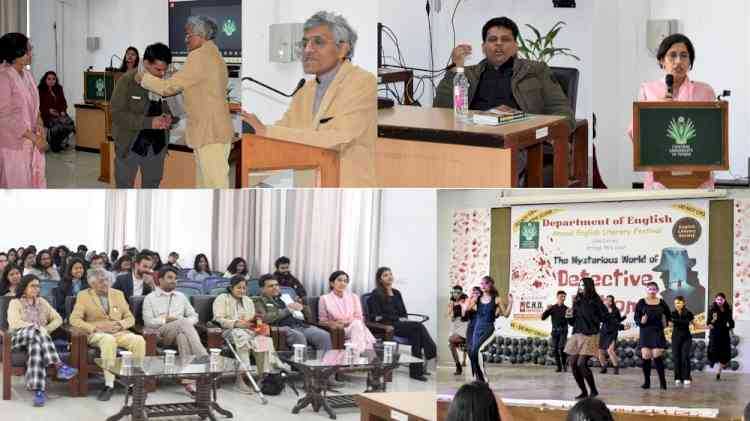 CU Punjab’s Dept. of English organized inaugural ceremony of 2nd Annual English Literary Festival focusing on ‘The Mysterious World of Detective Fiction’