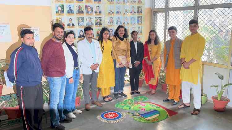 Kite making & kite flying competition on Basant Panchmi 