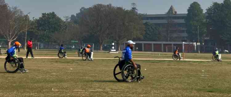 Wheelchair Cricket: Chandigarh wins tournament by defeating Punjab in two matches