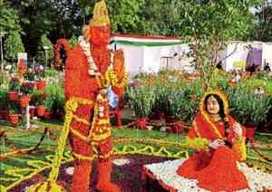 Ramayana fervour pervades annual flower show in Lucknow