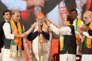 BJP national convention passes political resolution, hails PM Modi for Ram Mandir, women's reservation