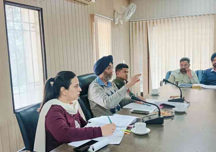 ADC reviews performance under Panchayat Development Index