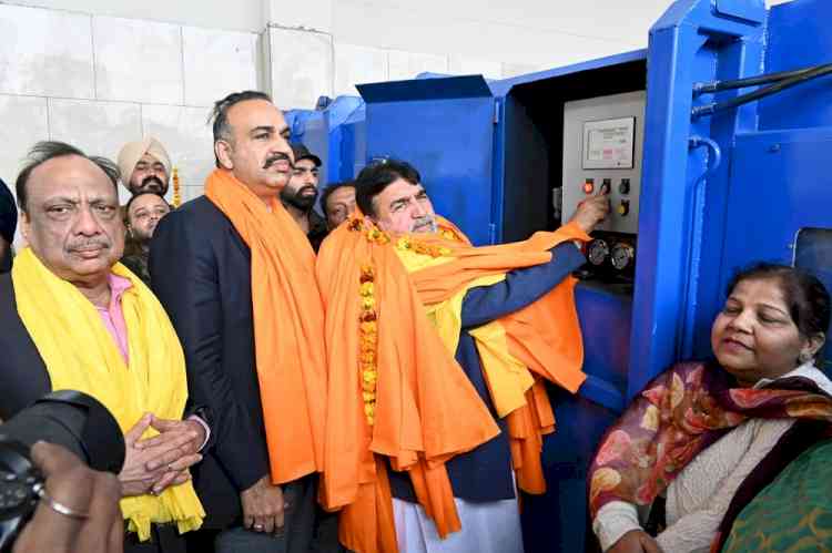 MLA Prashar, MC Chief inaugurate static compactors to remove decades old open dump sites 